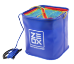 zeox bucket with rope and mesh 15l