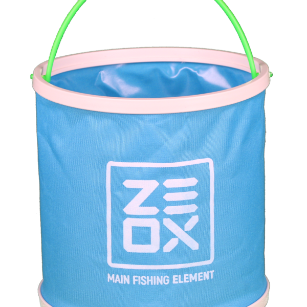 zeox folding round bucket 7l