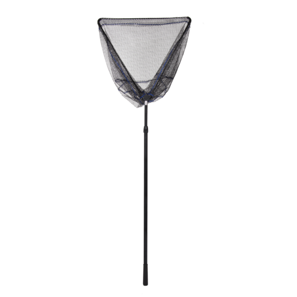 zeox landing net delta tele folding rm 60210 rubber mesh