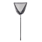 zeox landing net delta tele folding rm 70210 rubber mesh