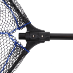 zeox landing net quad folding rm 60180 rubber mesh