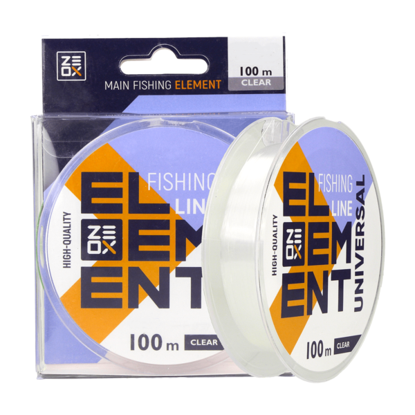 zeox nylon line element universal 100m clear 0 165mm