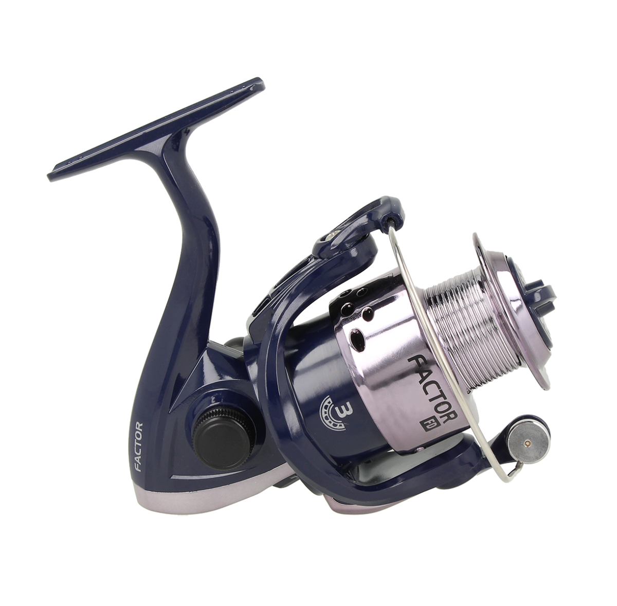 zeox reel factor 3bb fd203 navy silver