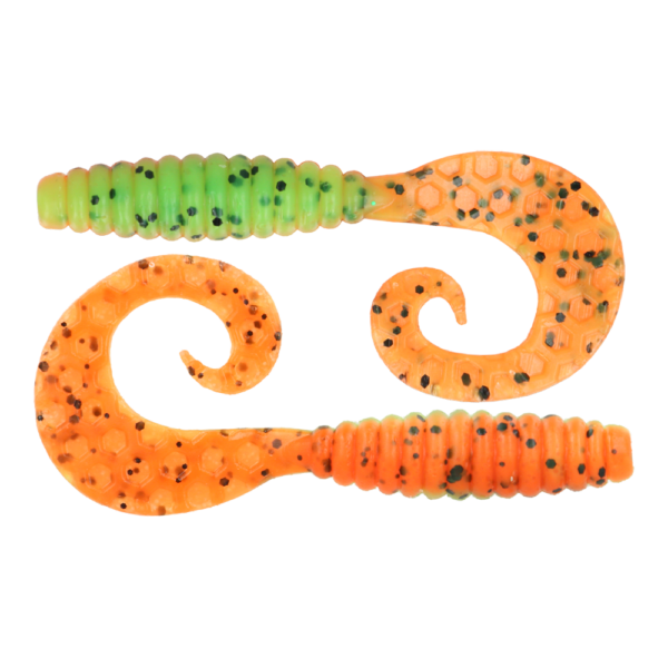 zeox silicone baits comma grub 3 4 7pcs 202 p