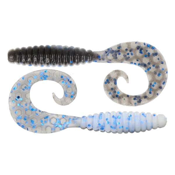 zeox silicone baits comma grub 3 4 7pcs 207 wnbf