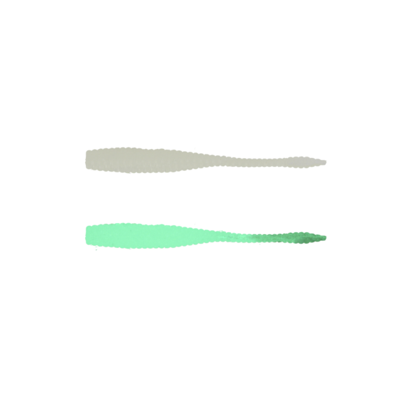 zeox silicone baits pixie tail 1 7 10pcs 101 g