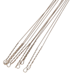 zeox wire leader 10cm 0 30mm 15kg 10pcs