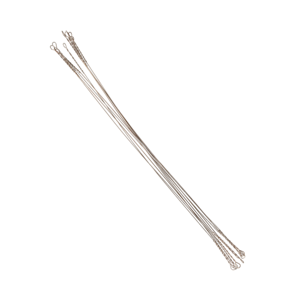 zeox wire leader 17cm 0 35mm 20kg 10pcs