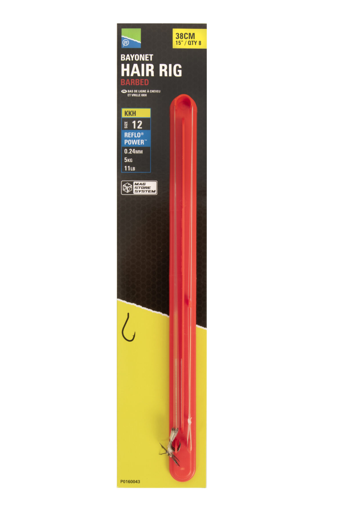 15 38cm bayonet hair rigs   8 kkh
