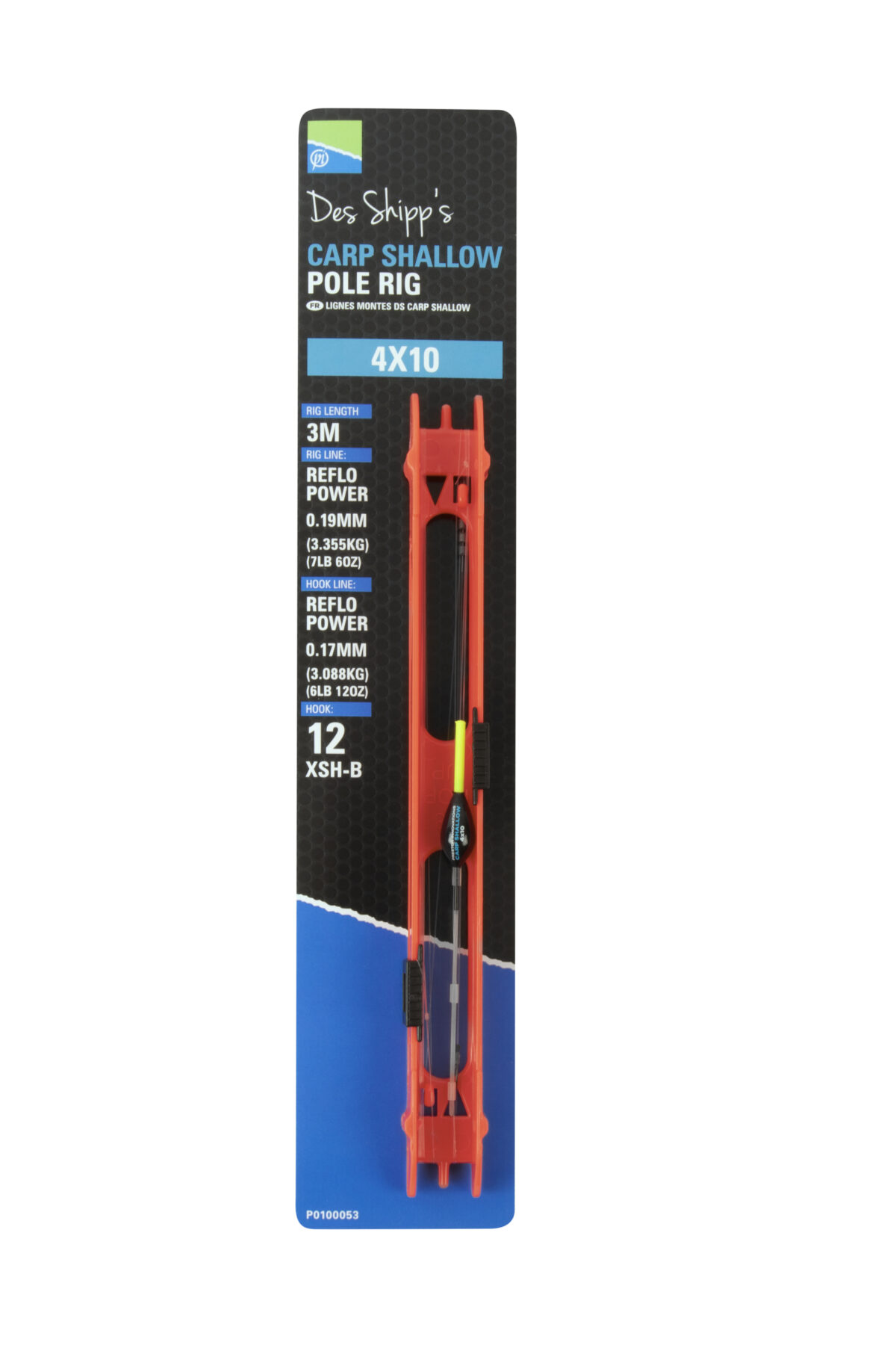 4x16 carp shallow pole rig