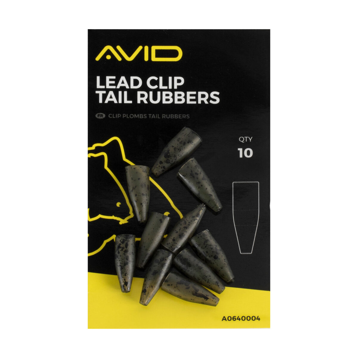 avid terminal tackle   tail rubber