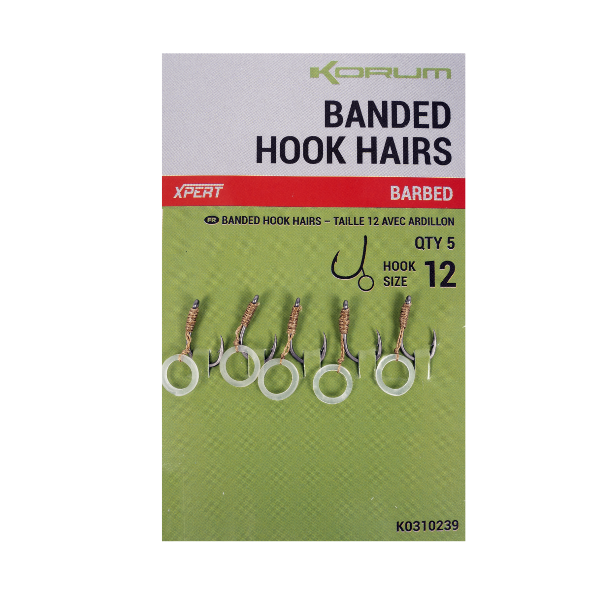 banded hook hairs   barbed 12