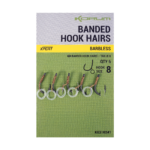 banded hook hairs   barbless 8