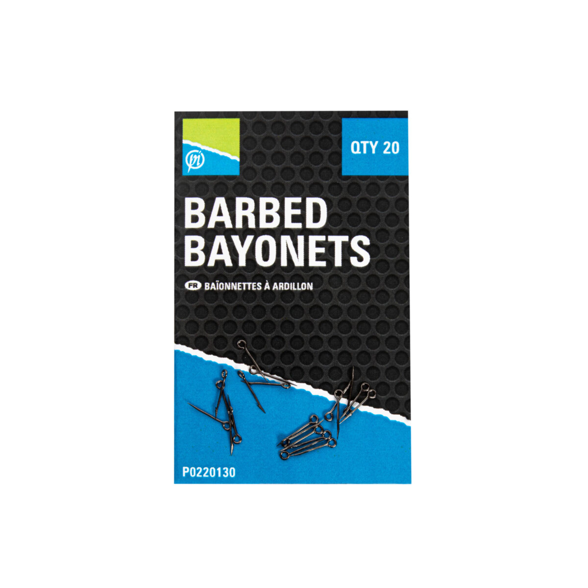 barbed bayonets