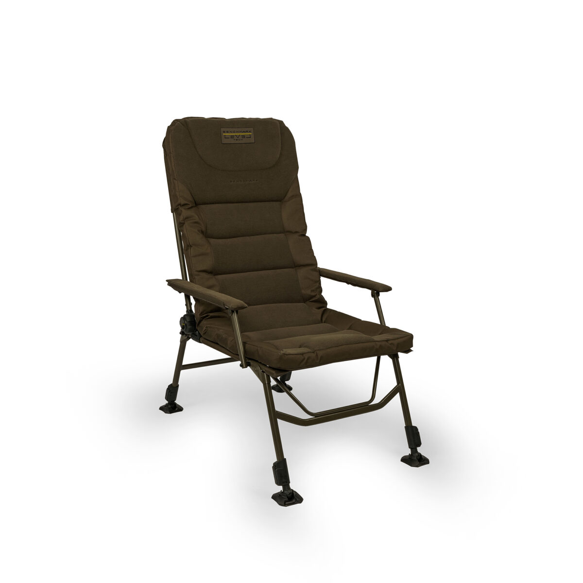 benchmark leveltech hi back recliner chair