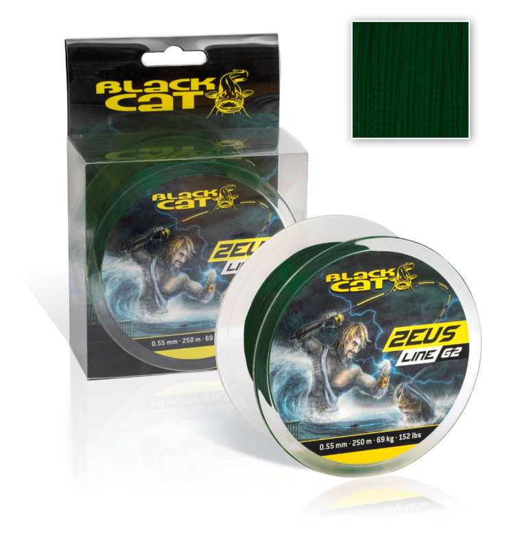 black cat 038mm zeus line g2 l 400m 37kg 81lbs green
