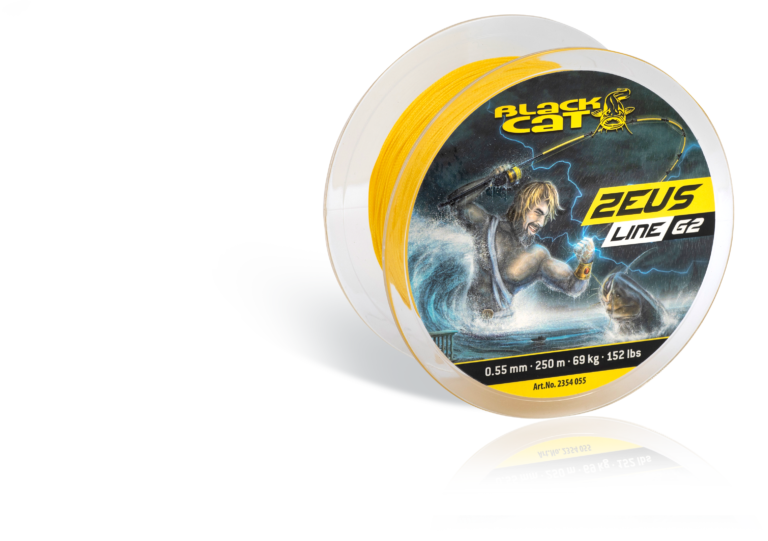 black cat 045mm zeus line g2 l 400m 46kg 101lbs yellow