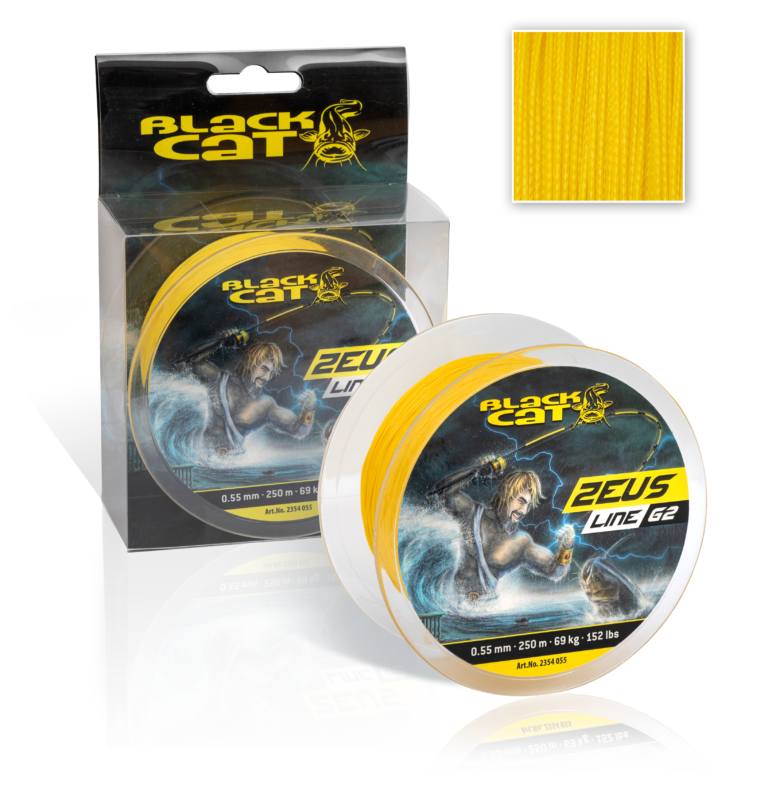 black cat 045mm zeus line g2 l 400m 46kg 101lbs yellow