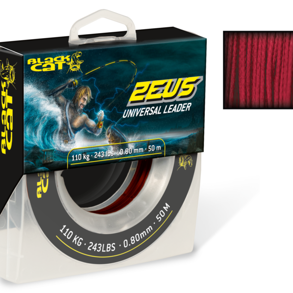 black cat 110mm zeus universal leader l 40m 165kg red