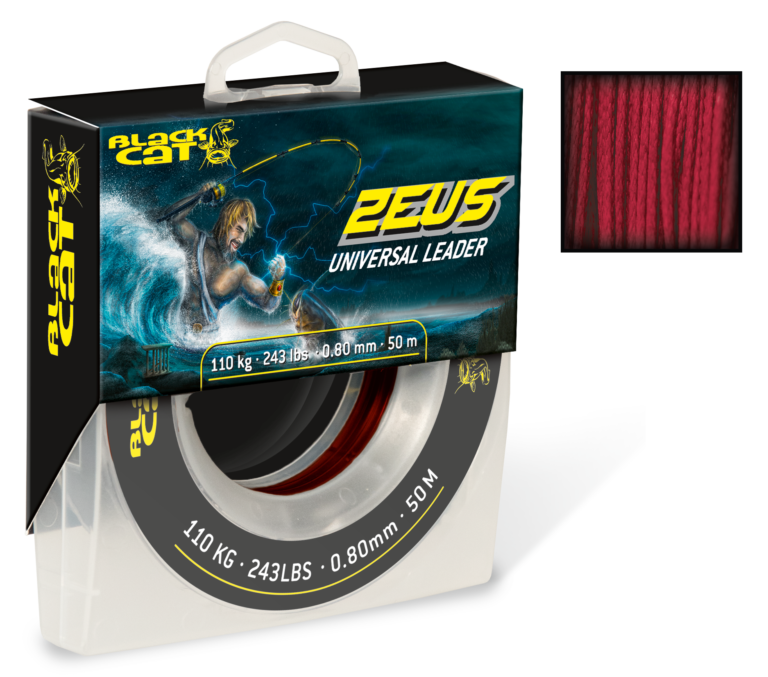 black cat 110mm zeus universal leader l 40m 165kg red