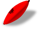 black cat 15g darter u float l 90cm neon red