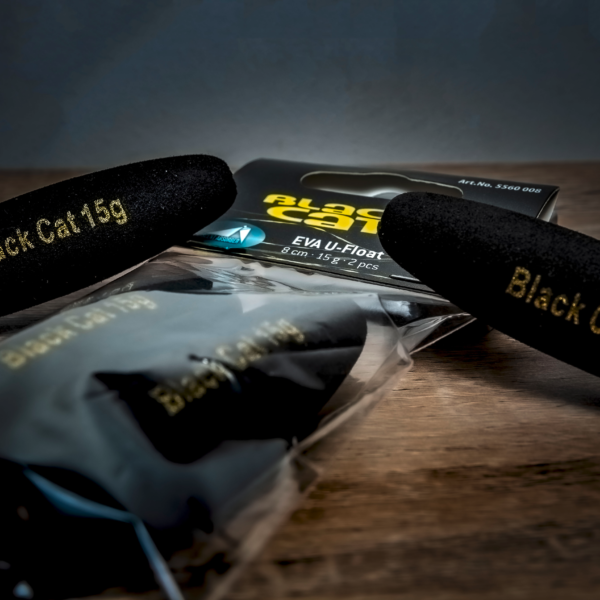 black cat 15g eva u float l 8cm black