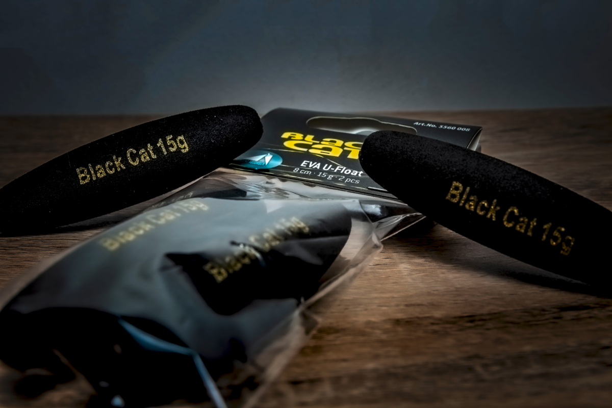 black cat 20g eva u float l 10cm black