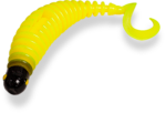 black cat 24g 17cm curly worm red head sinking