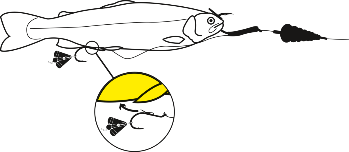 black cat 5 0 buzzer hook dg silver