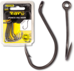 black cat 5 0 power rig hook dg dg coating 6 pcs