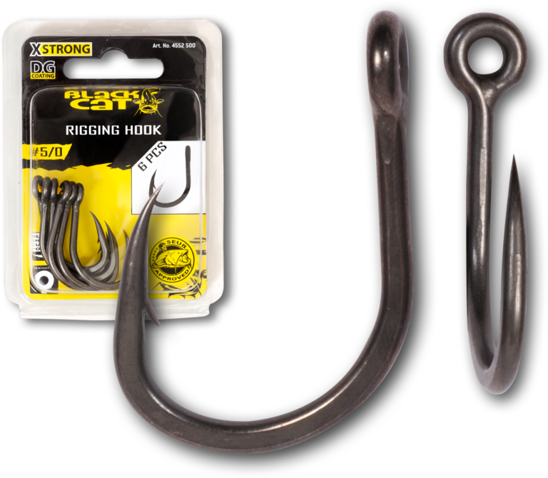 black cat 5 0 rigging hook dg dg coating 6 pcs