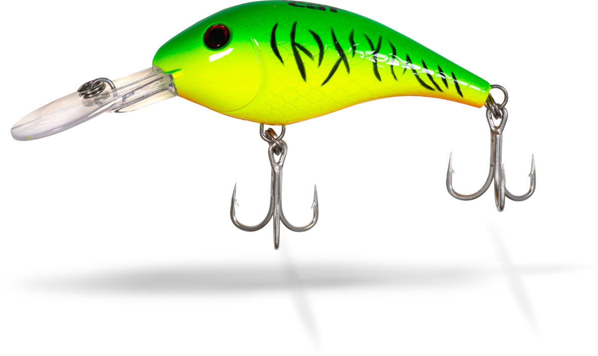 black cat 50g 16cm cranker firetiger sinking