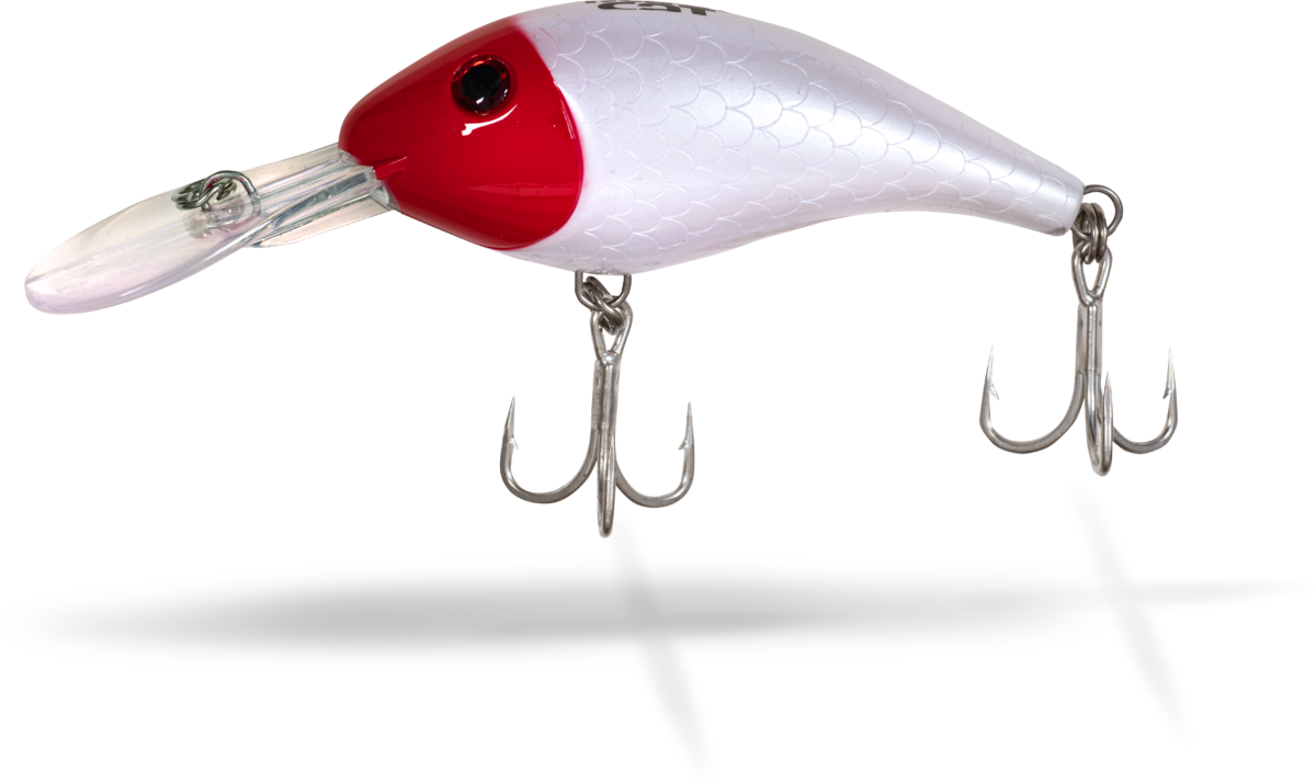 black cat 50g 16cm cranker red head sinking