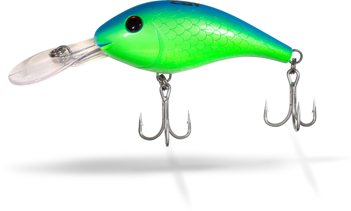 black cat 50g 16cm cranker special green sinking