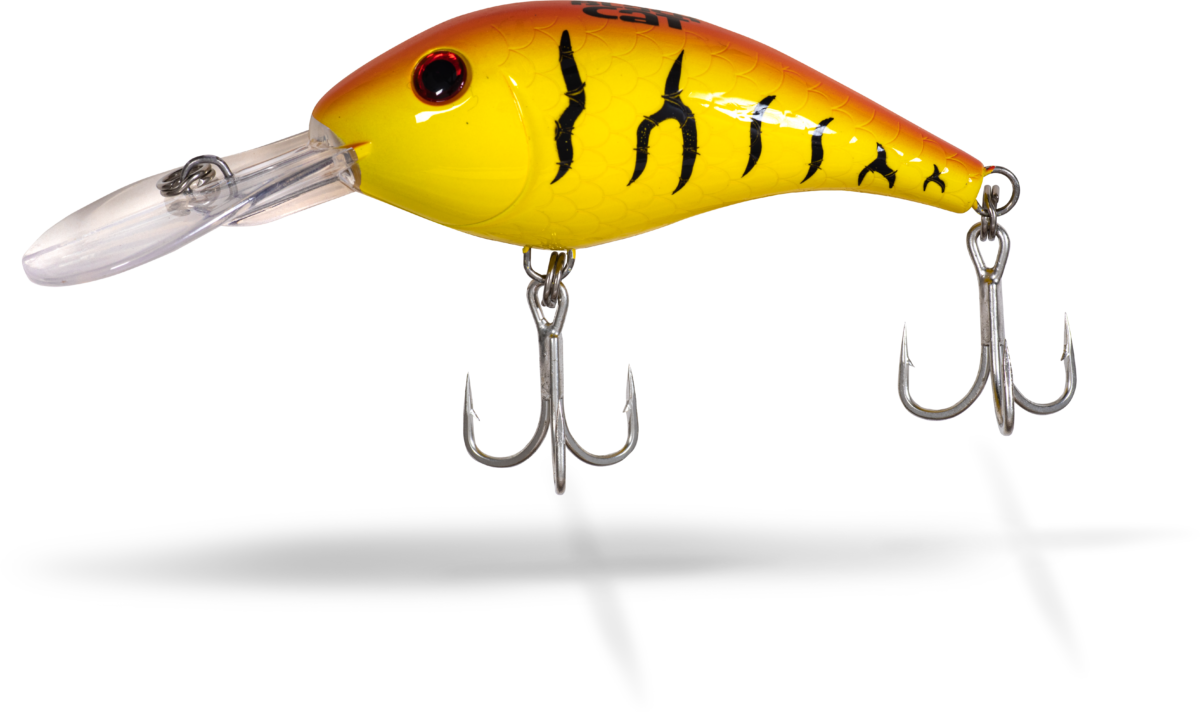 black cat 50g 16cm cranker yellow zombie sinking