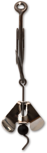 black cat 7 0 buzzer hook dg silver