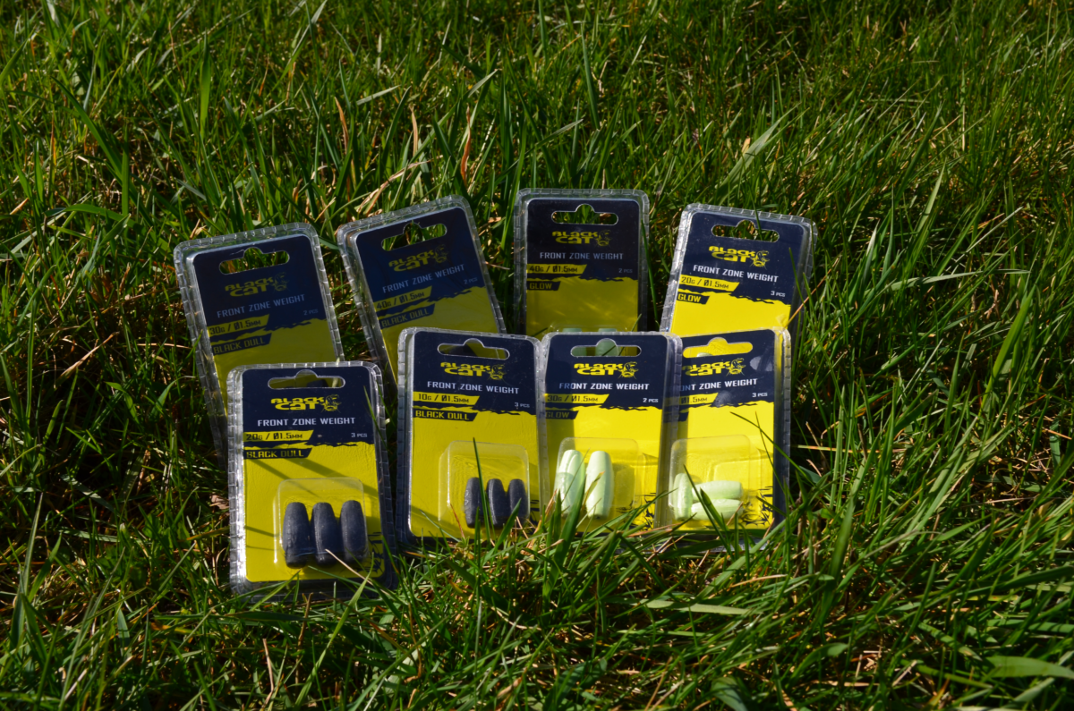 black cat 80g front zone weight glow 1 pcs 15mm