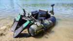 black cat battle boat set l 170cm