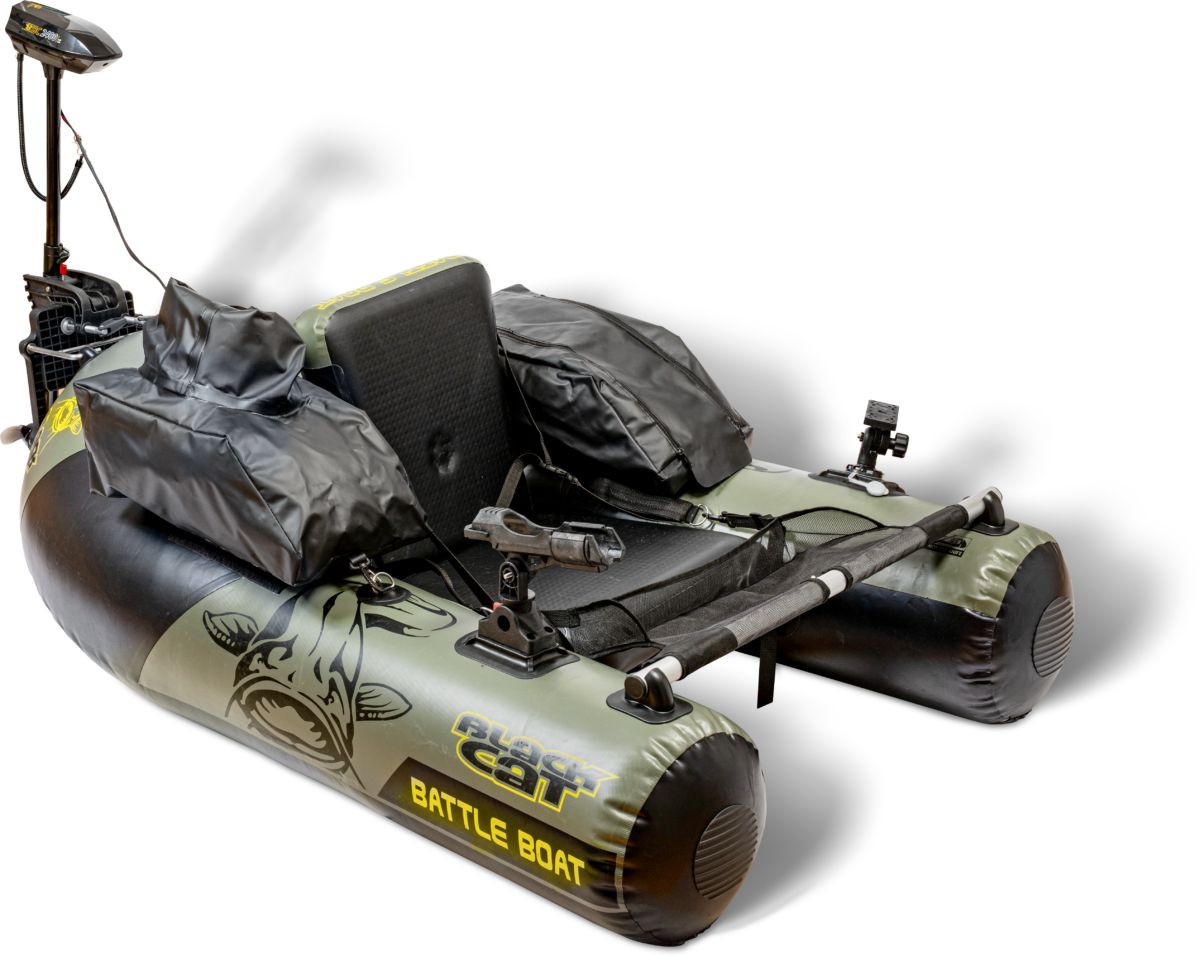 black cat battle boat set l 170cm
