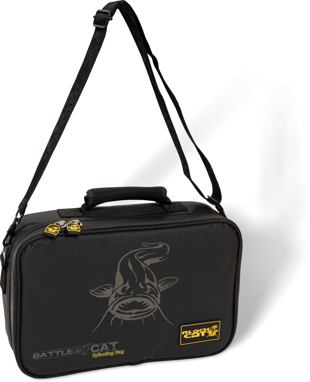 black cat battle cat lure wallet l 38cm w 25cm h 10cm