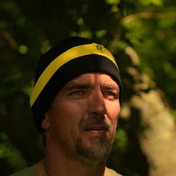 black cat beanie hat