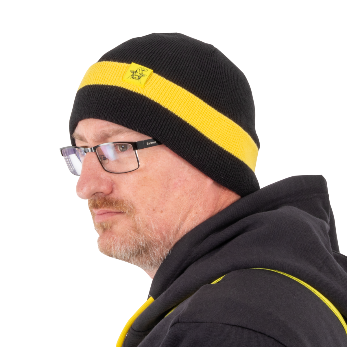 black cat beanie hat