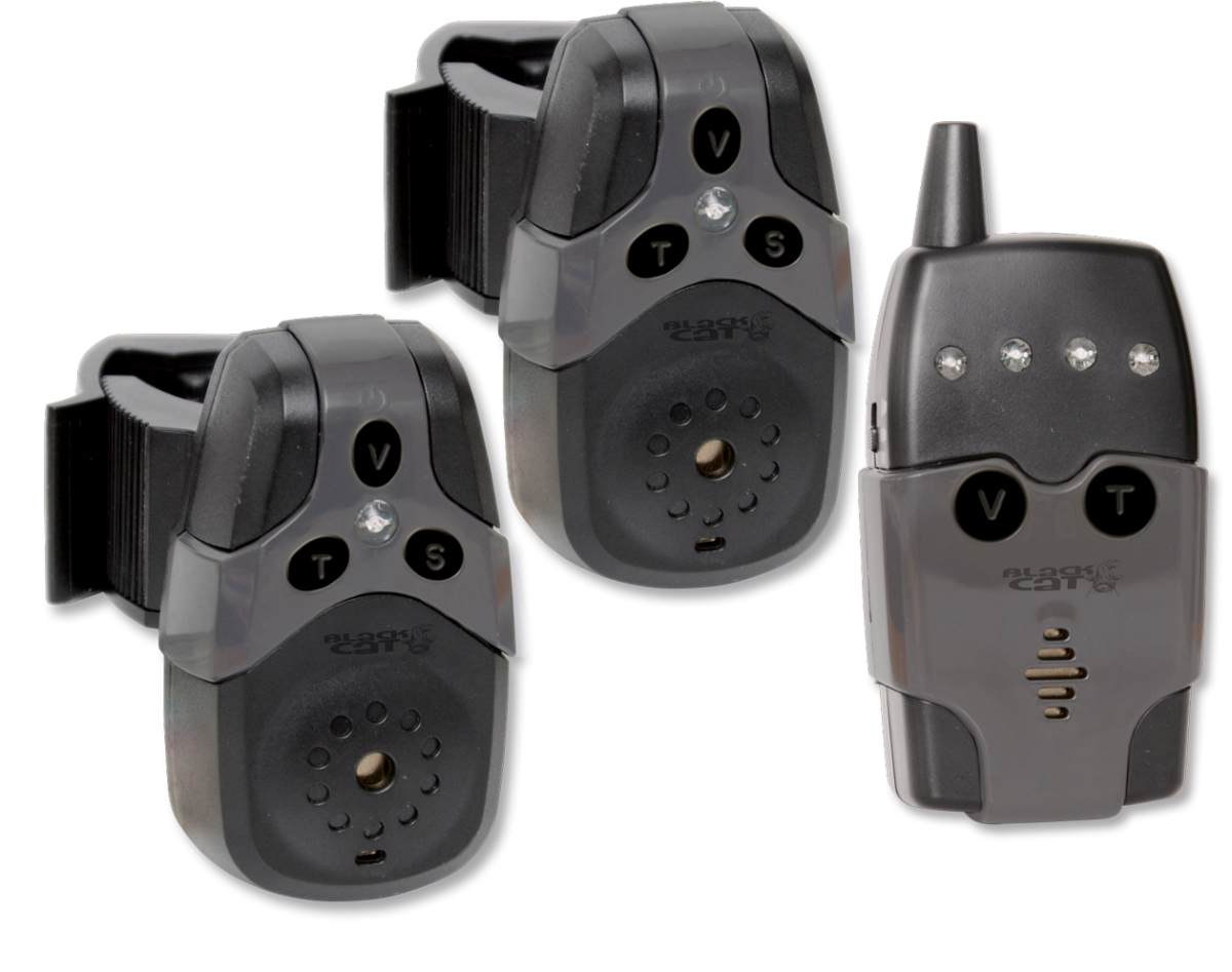black cat bite alarm set 2 2 1 pcs