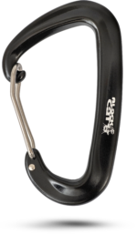 black cat carabiner w 45cm h 8cm 2 pcs