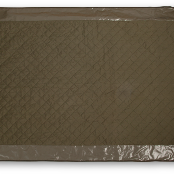 black cat extreme bedchair cover l 225cm w 107cm khaki