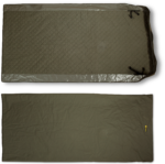black cat extreme bedchair cover l 225cm w 107cm khaki