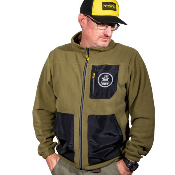 black cat fleece medium