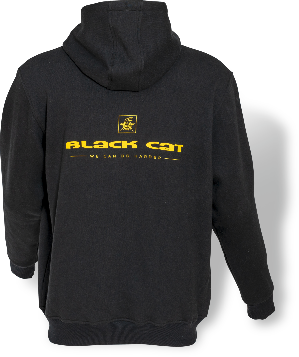 black cat l cat zipper black