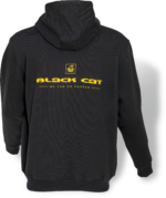 black cat l cat zipper black