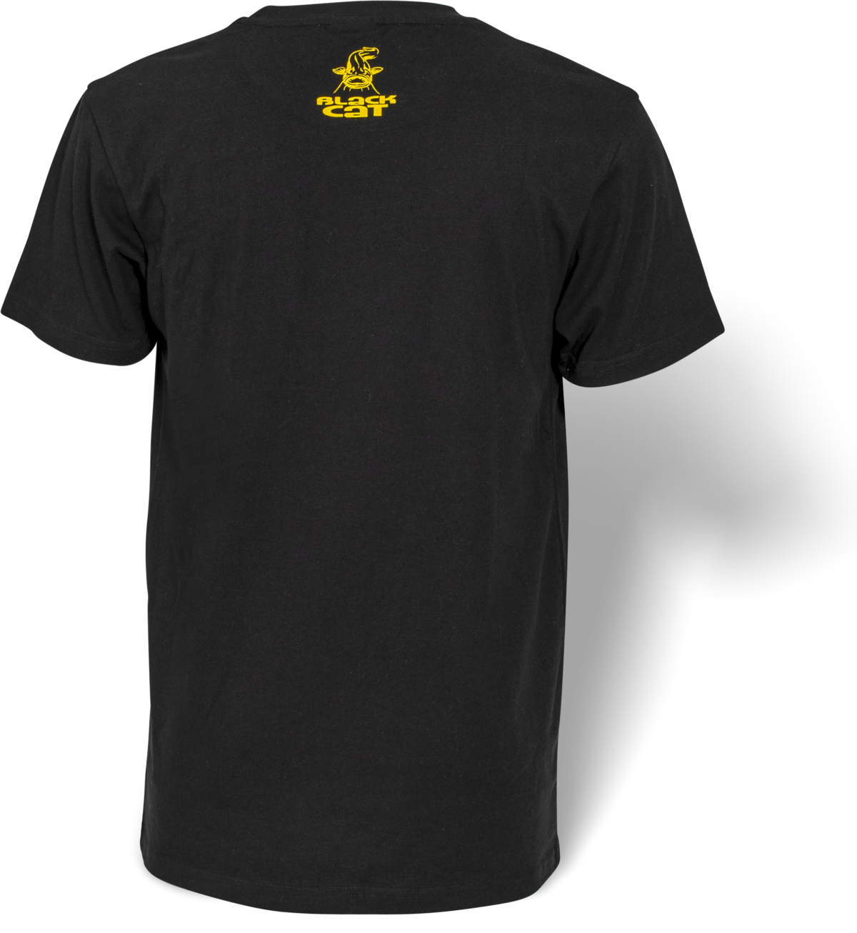 black cat m black shirt black